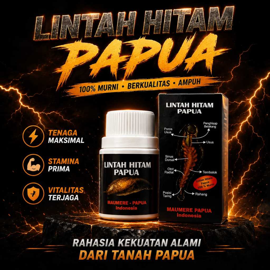 Minyak Lintah Hitam Asli 100% Original - Herbal Premium