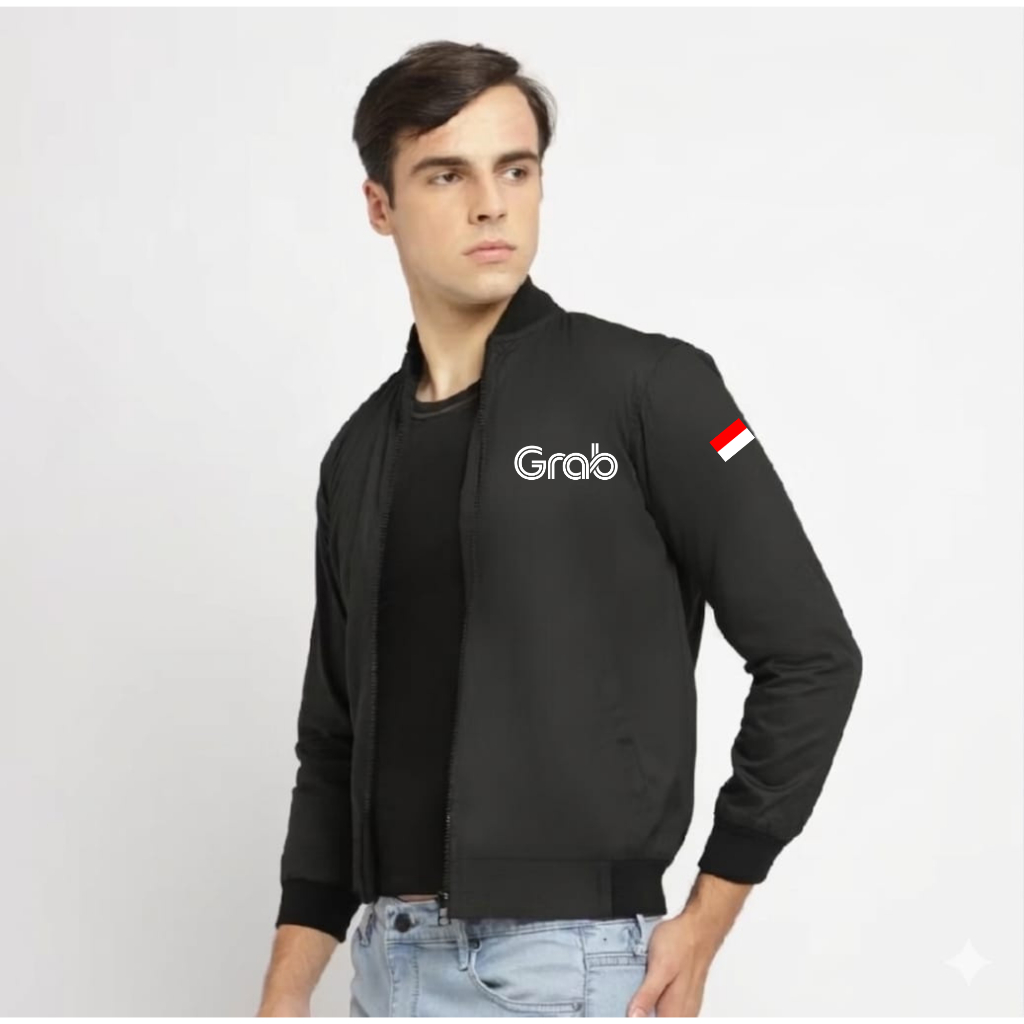 Terbaru.. pakai ojol grab pria wanita / jaket motor grab gojek / jaket driver cod