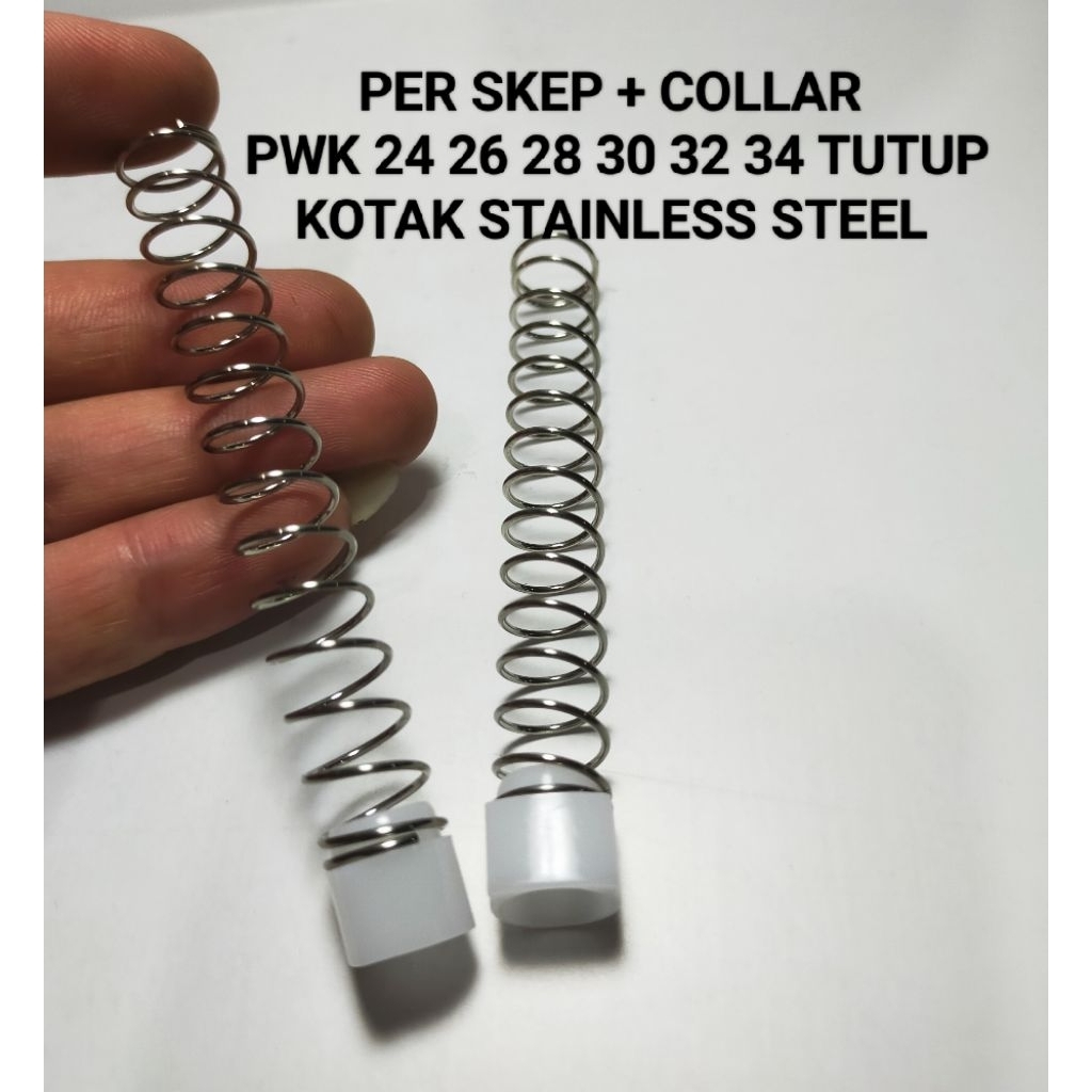 PER SKEP SET COLLAR PWK 24 26 28 30 32 34 TUTUP KOTAK STAINLESS STEEL