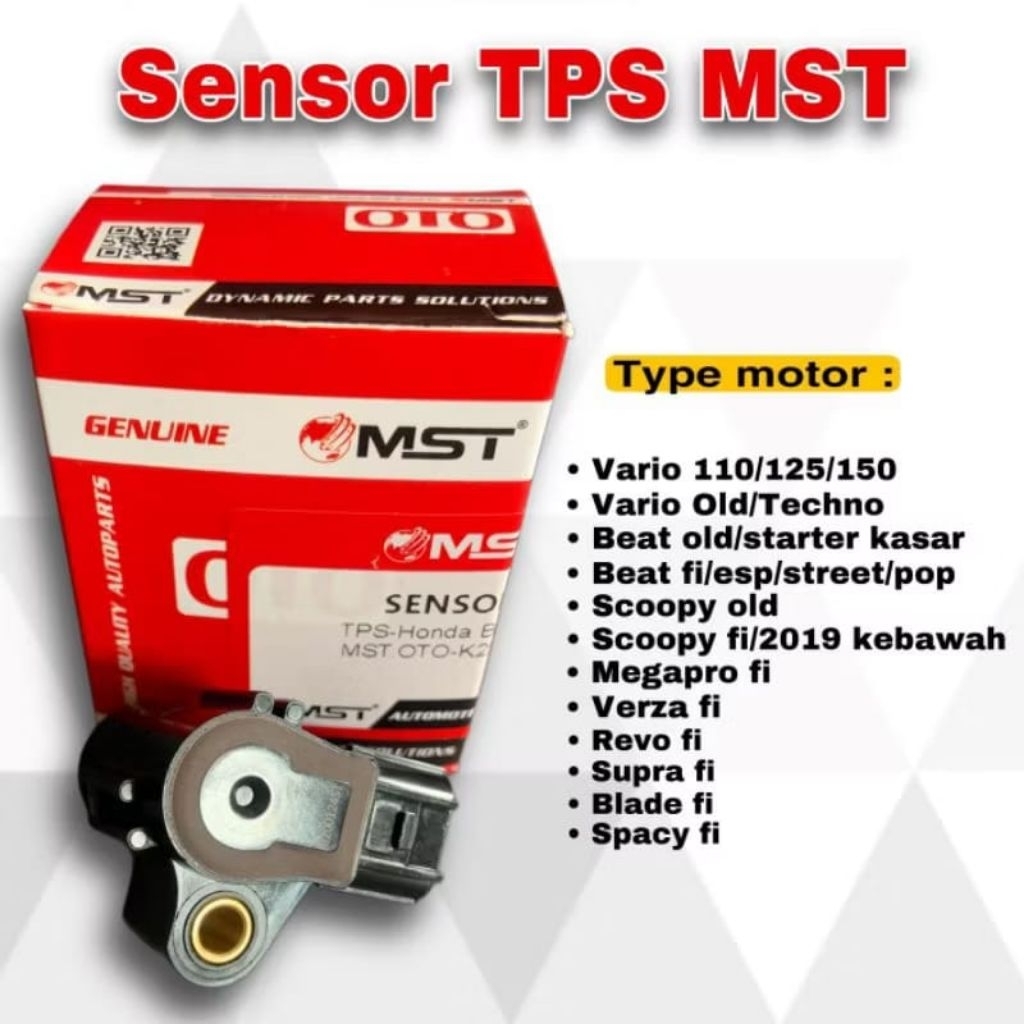SENSOR TPS MST.OTO-K25-901 TPS Beat Fi MST, TPS Vario 110 Fi, TPS Vario 125 Fi ORIGINAL MST-OTOPART