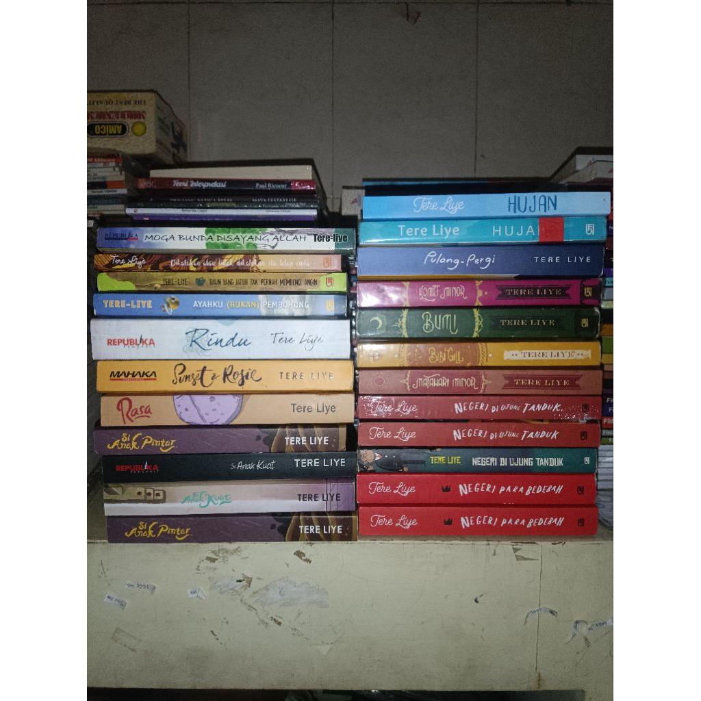 (PRELOVED) Buku Novel Tereliye Seri Si Anak Ori