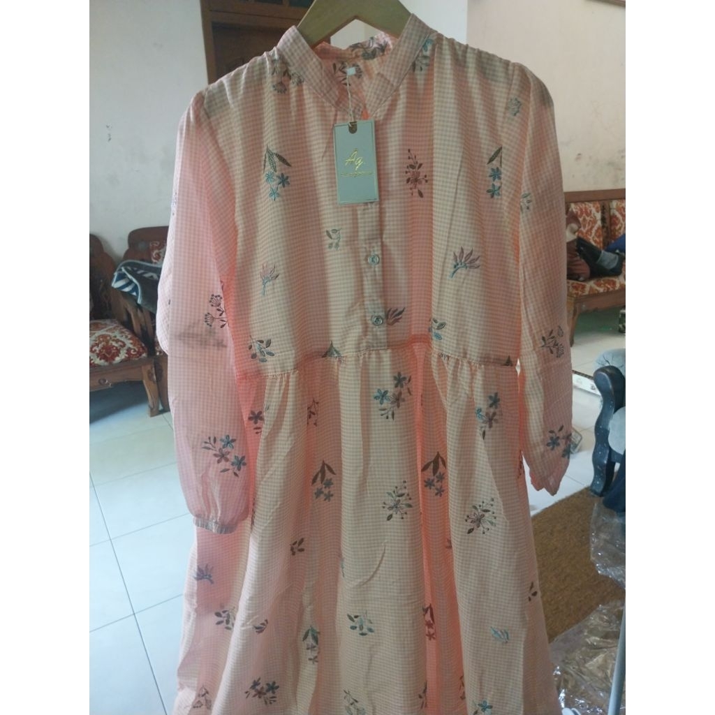 gamis katun jepang bordir aiko gamis #aikogamis #gamisbabydoll #gamiskatunjepang #gamisadem