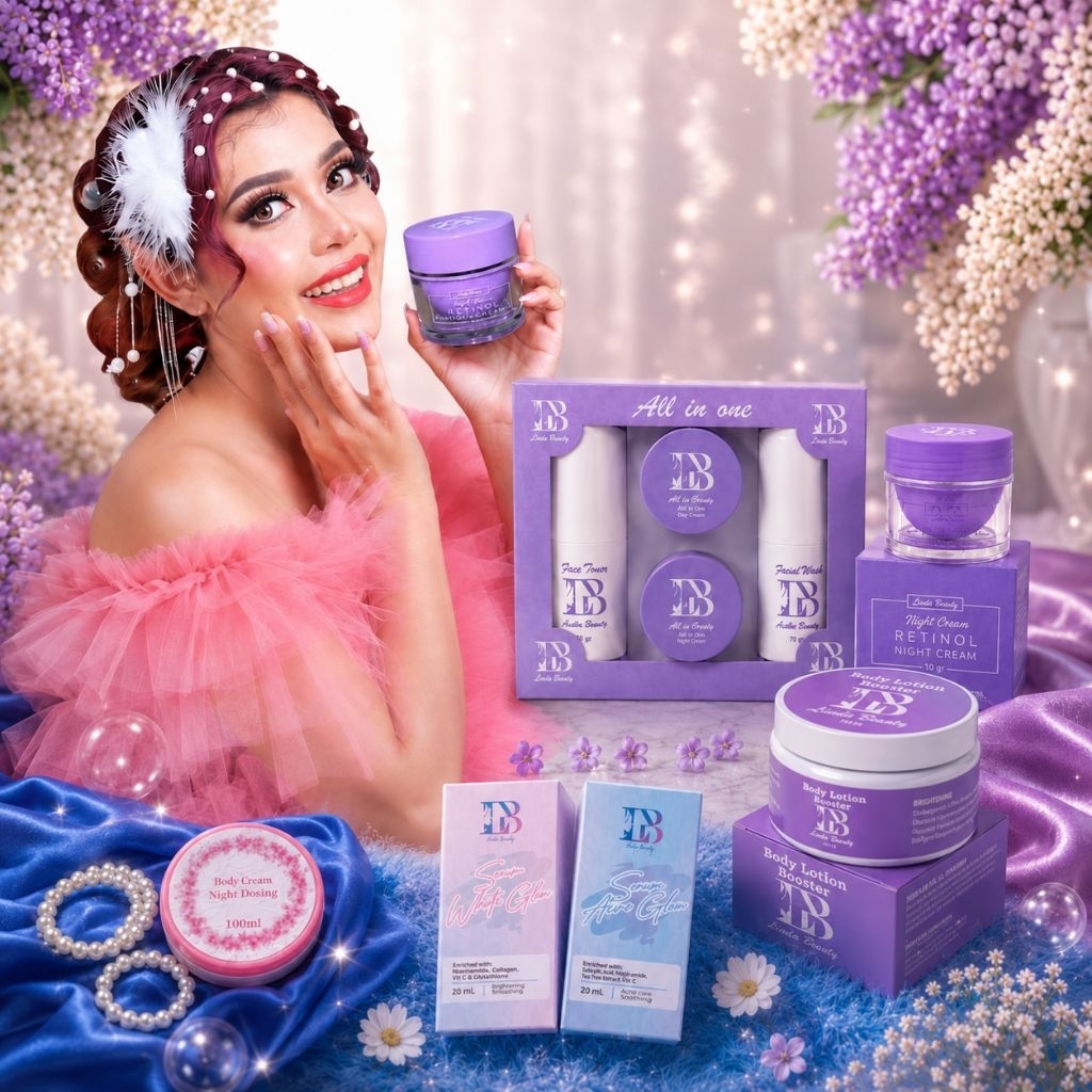 produk LB lindabeauty skincare kosmetik kecantikan