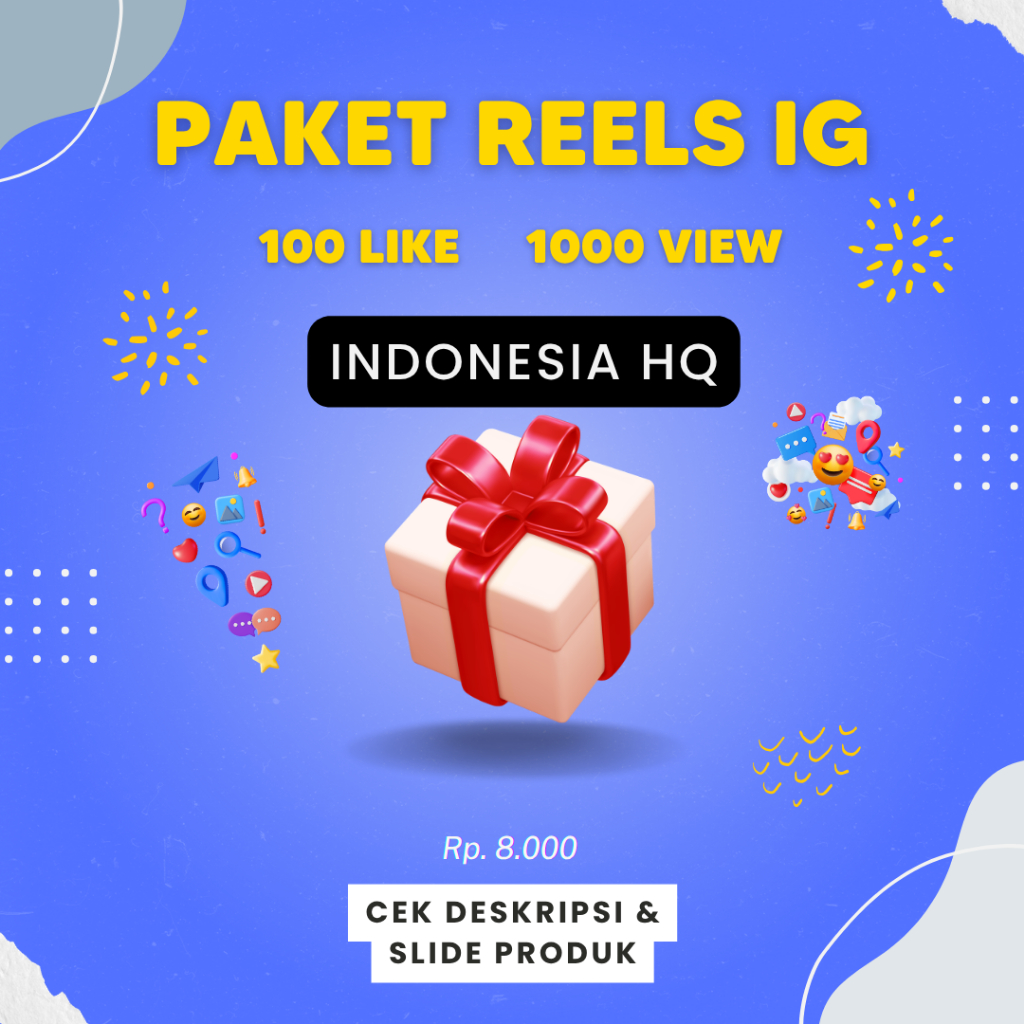 Paket Indonesia InstagramReel Reels Like View Indo Berkualitas