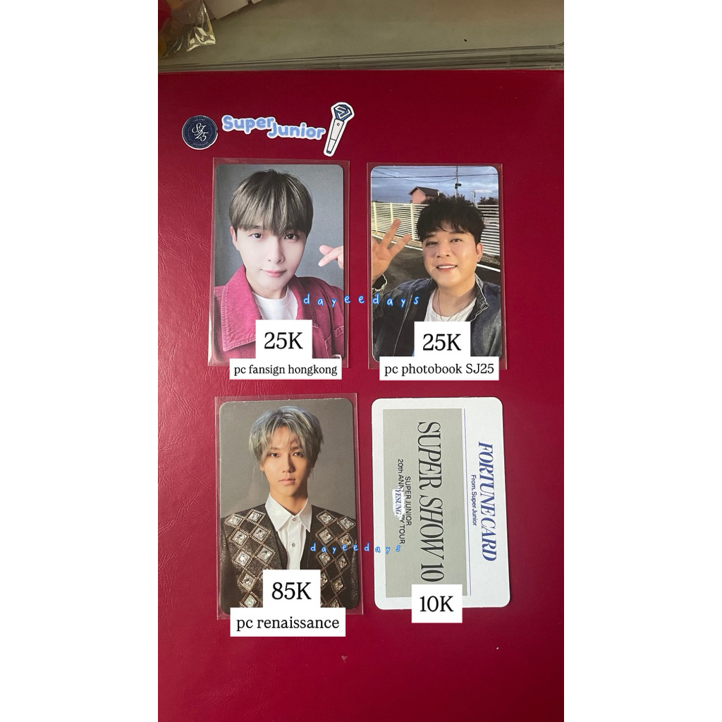 Fortune Card Yesung