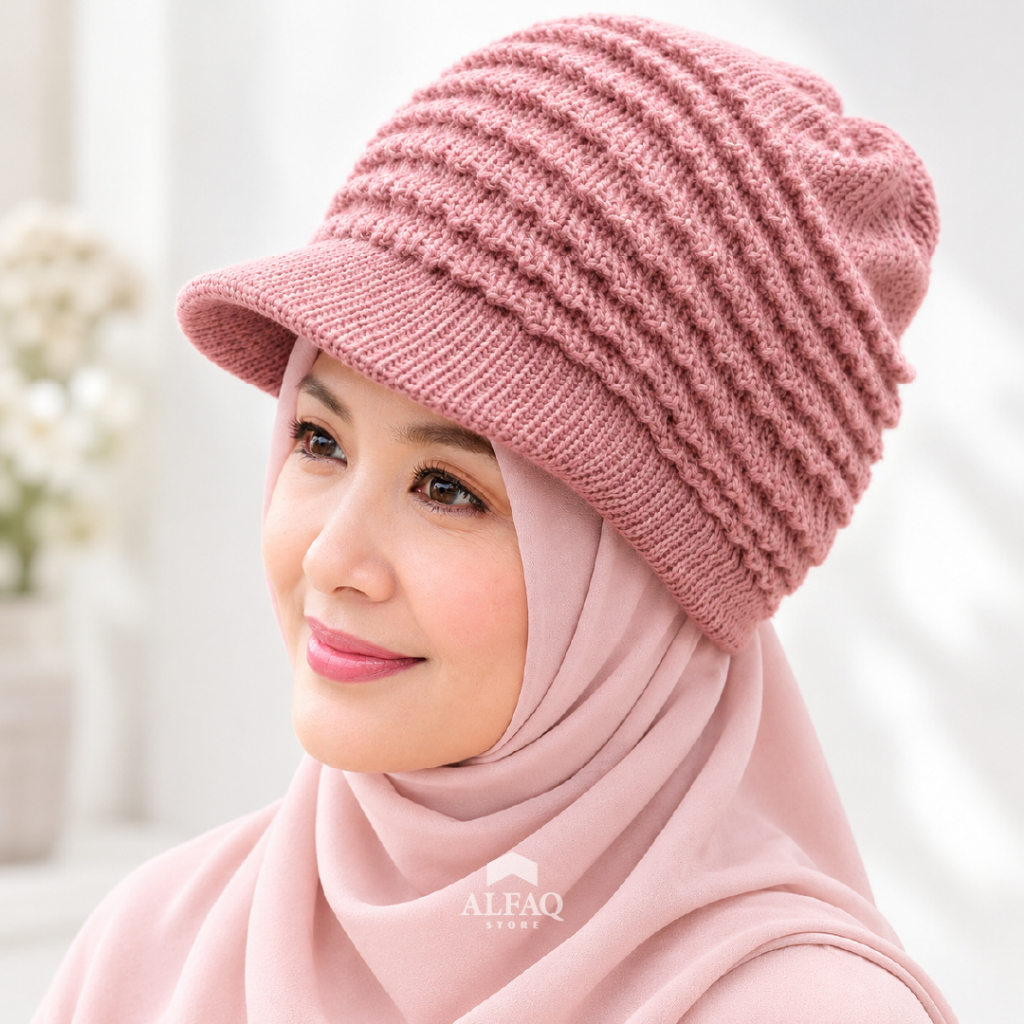 Ciput Topi Rajut Premium Nenek Ibu Bahan Adem, Nyaman Dipakai Seharian