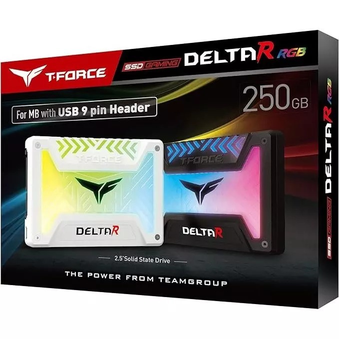 SSD Team T-Force Delta R 250GB SATA III - Black