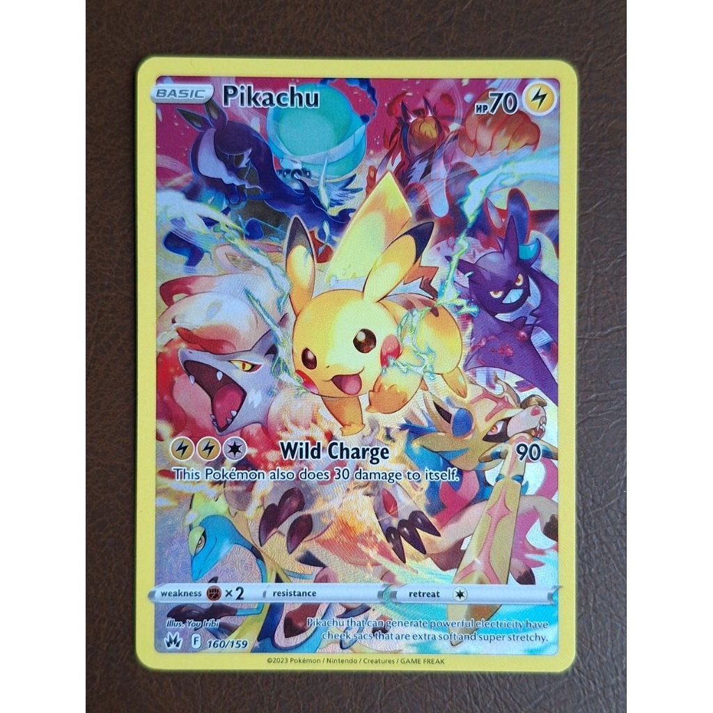 TCG Pokemon Pikachu Crown Zenith