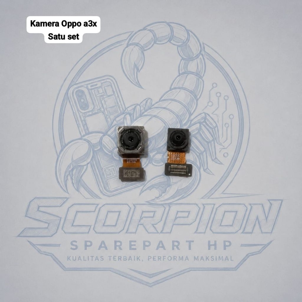 kamera Oppo A3x satu set