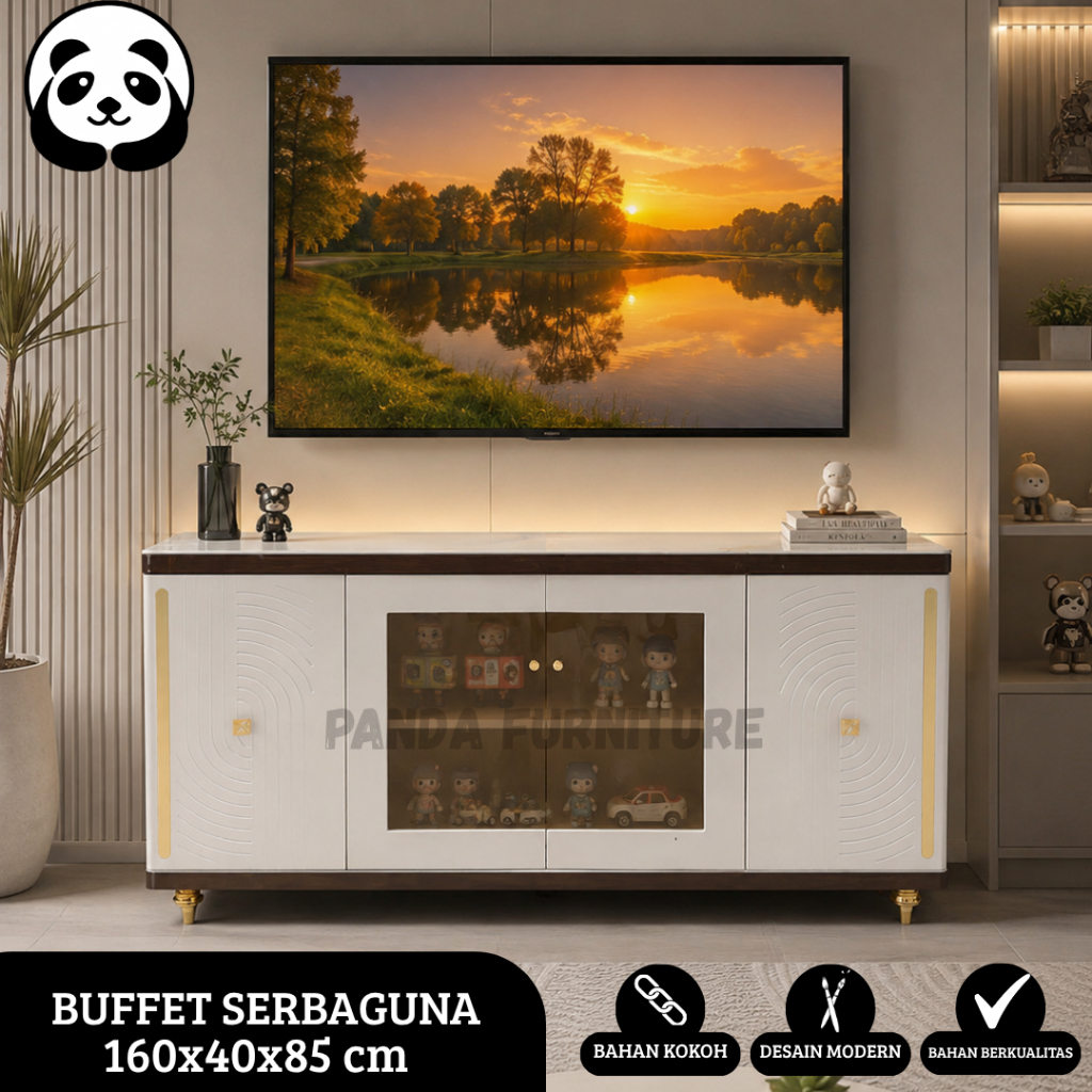 PROMO BUFFET KONSUL IMPORT / BUFFET TV IMPORT / BUFFET MULTIFUNGSI / MEJA BUFFET MEWAH BERKUALITAS
