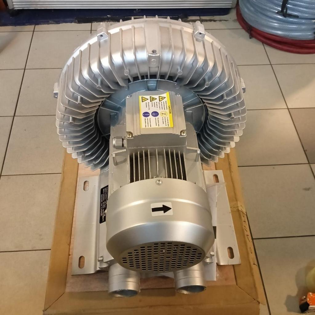 (GRADE A) RING BLOWER 3HP 3 PHASE 2.2KW RING BLOWER HB 2200 3 PHASE Ring Blower 2.200WATT 380 VOLT M