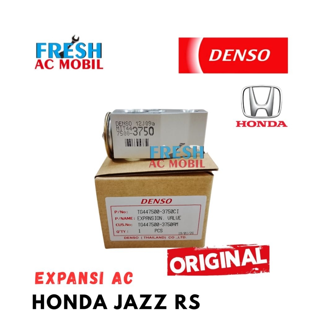 EKSPANSI AC HONDA JAZZ RS ORIGINAL DENSO EXSPANSI XPANSI AC HONDA ORIGINAL DENSO