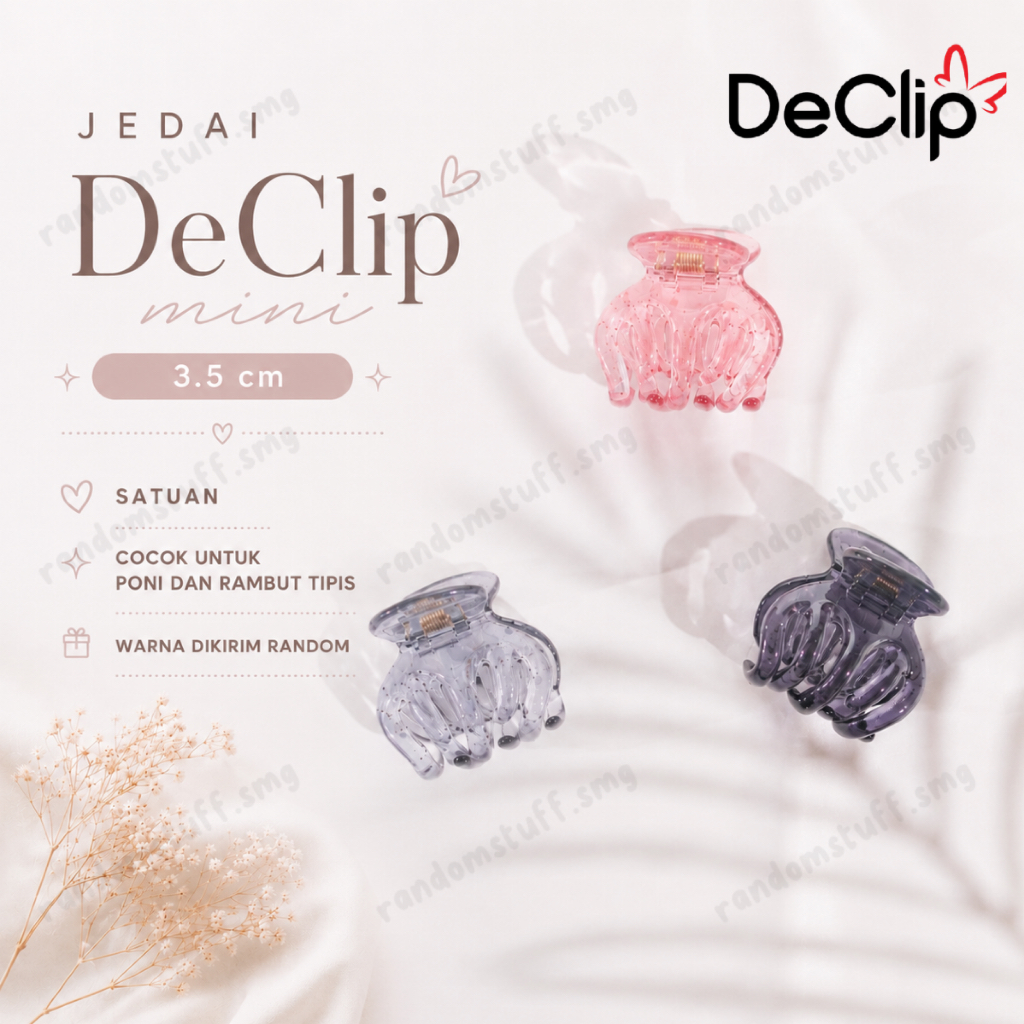 JEDAI DECLIP ORI 3.5 CM SATUAN JEDAI GIGI 5 JEDAI DECLIP MURAH
