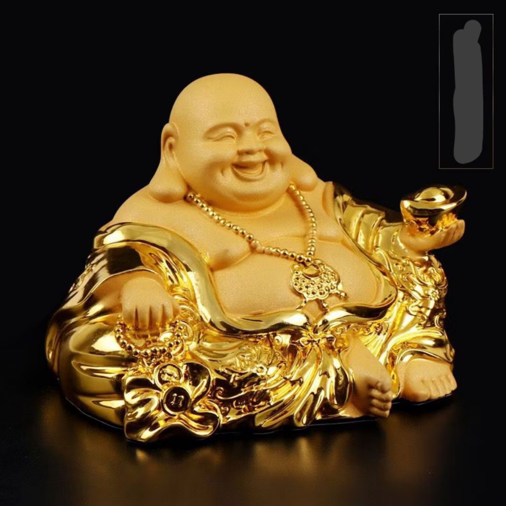 MAITREYA Buddha Milefo Buddha Maitreya Pajangan Dashboard Mobil Buddha Maitreya Pajangan Milefo