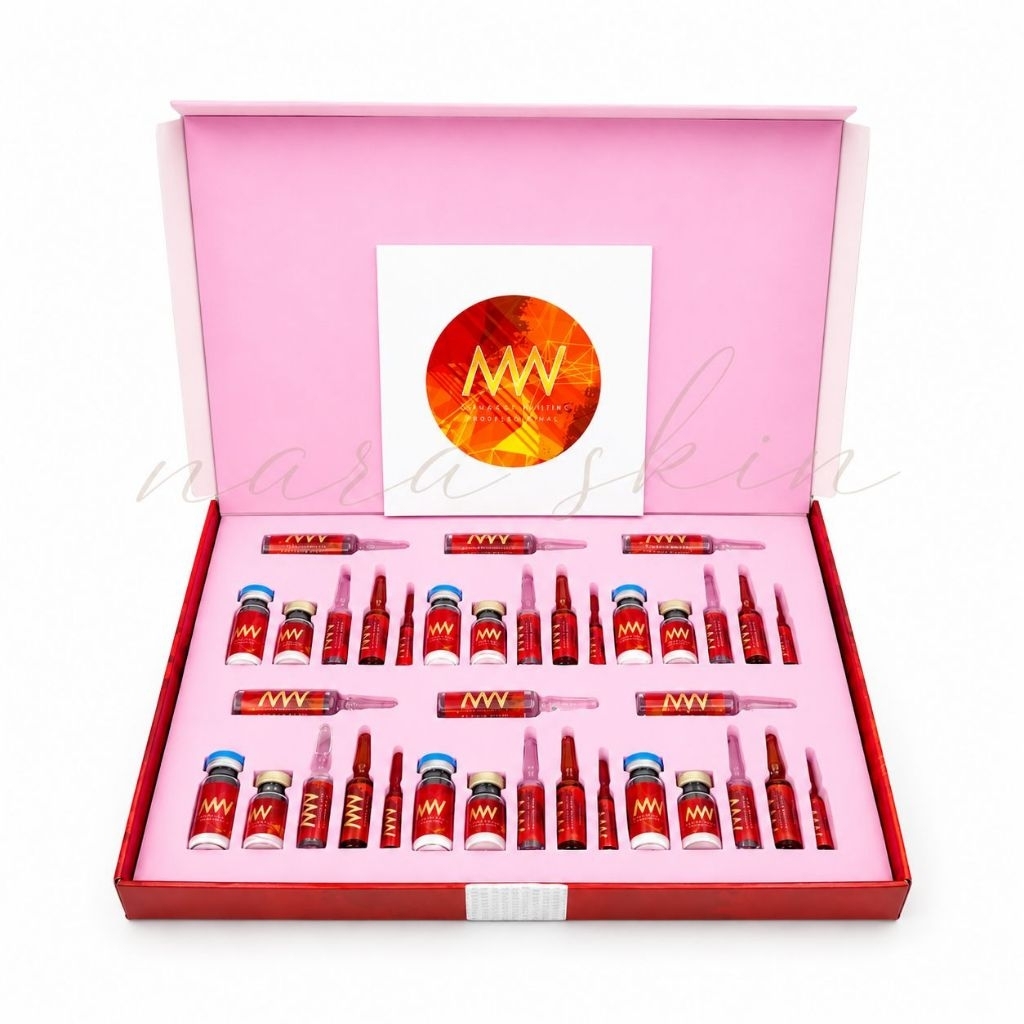 miracle white dazzling Merah BOX
