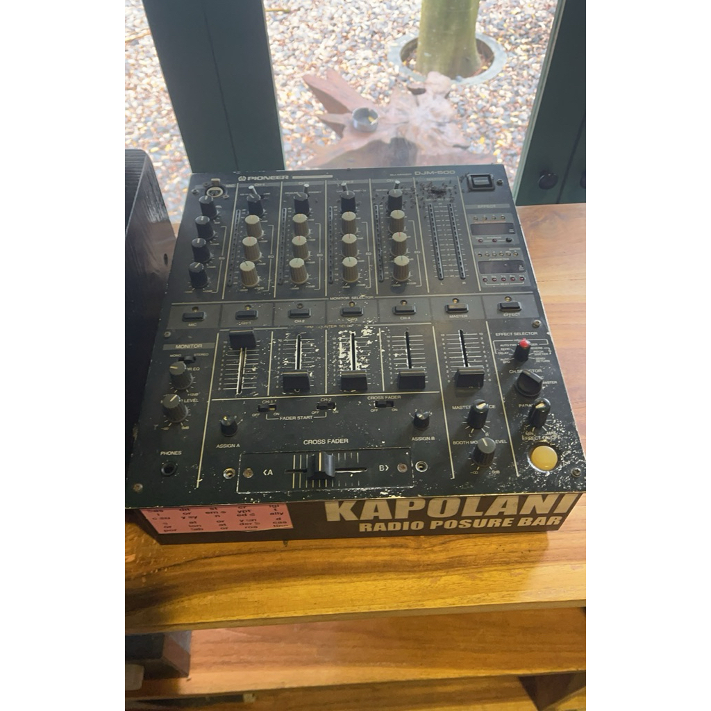 dj pioneer djm500 mixer dj
