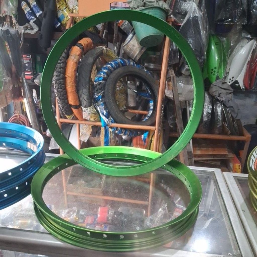 lingkaran velg axio hijau 120 140 17