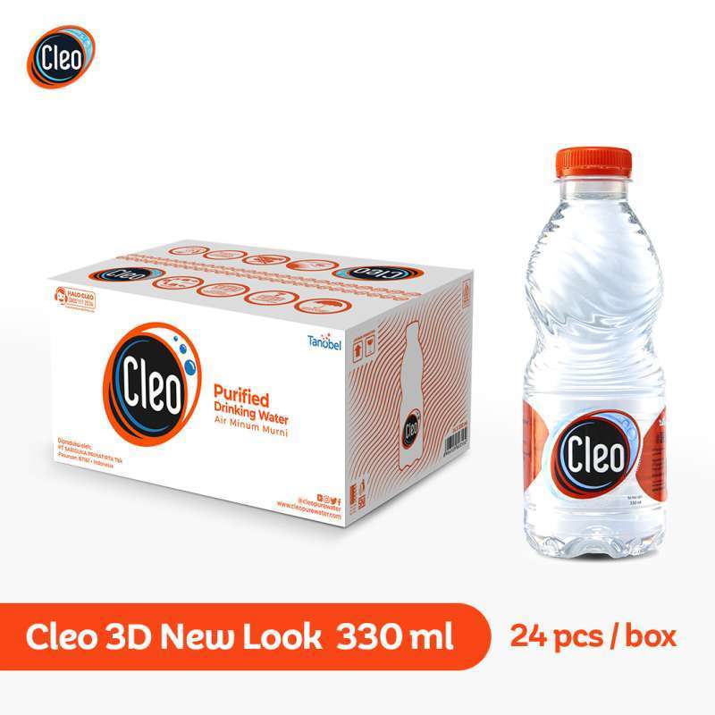 [1 DUS ISI 24 CLEO 330 ML] / AIR MINERAL CLEO 330 ML
