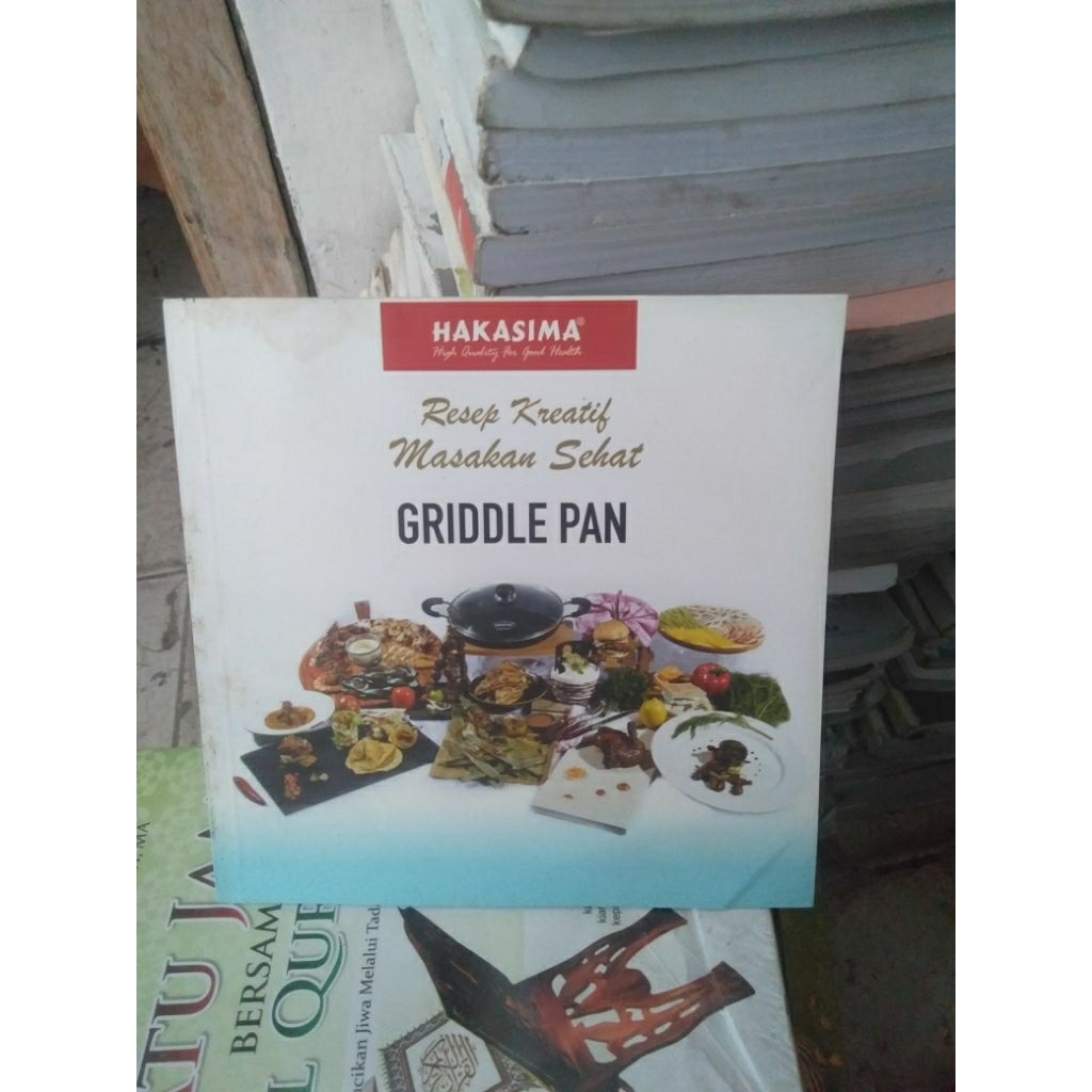 buku Resep masakan Hakasima Griddle Pan