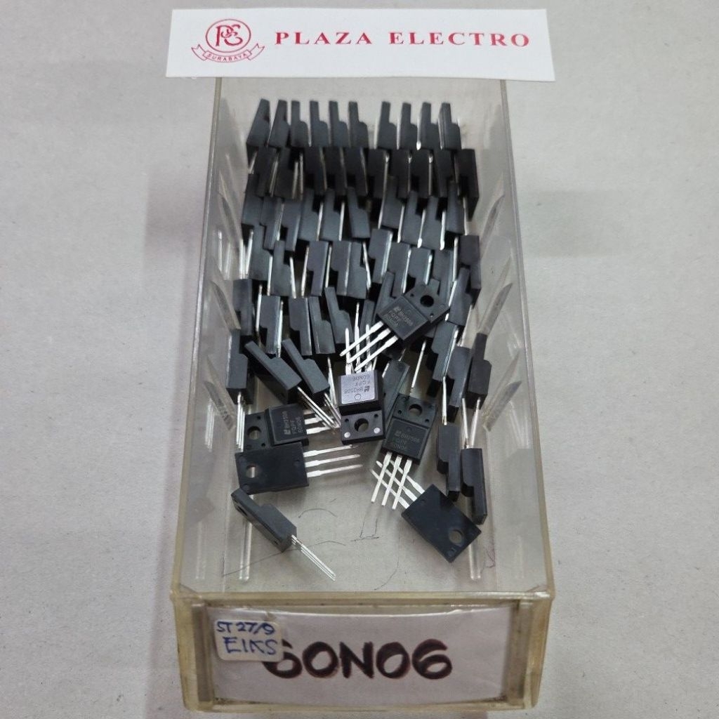 MOSFET FQPF 60N06 ASLI ORIGINAL IC TRANSISTOR FQPF60N06 60N 06 KUALITAS BAIK
