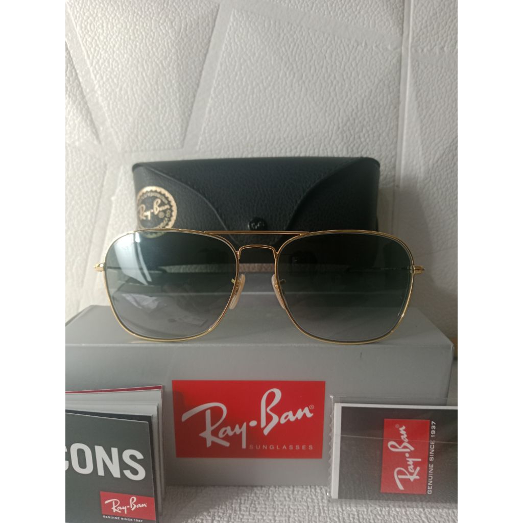 Kacamata Rayban Caravan C001 Lensa Gradient Blue