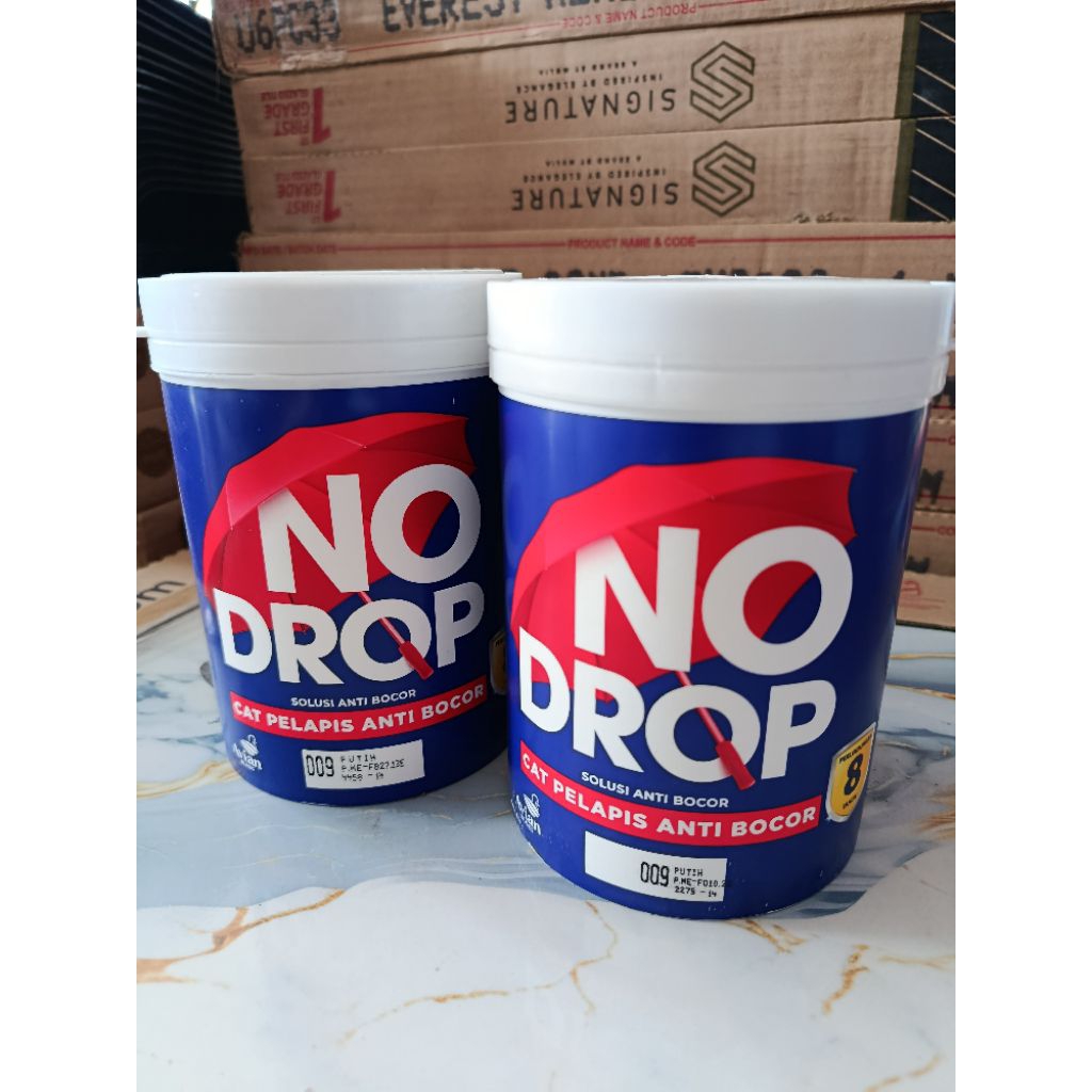Cat No Drop Putih (009) 1 kg