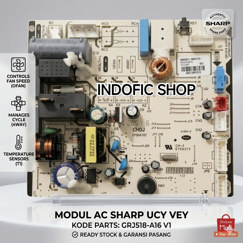 MODUL AC SHARP AH-5UCY AH-A7UCY AH-A9UCY ORIGINAL PCB AC SHARP