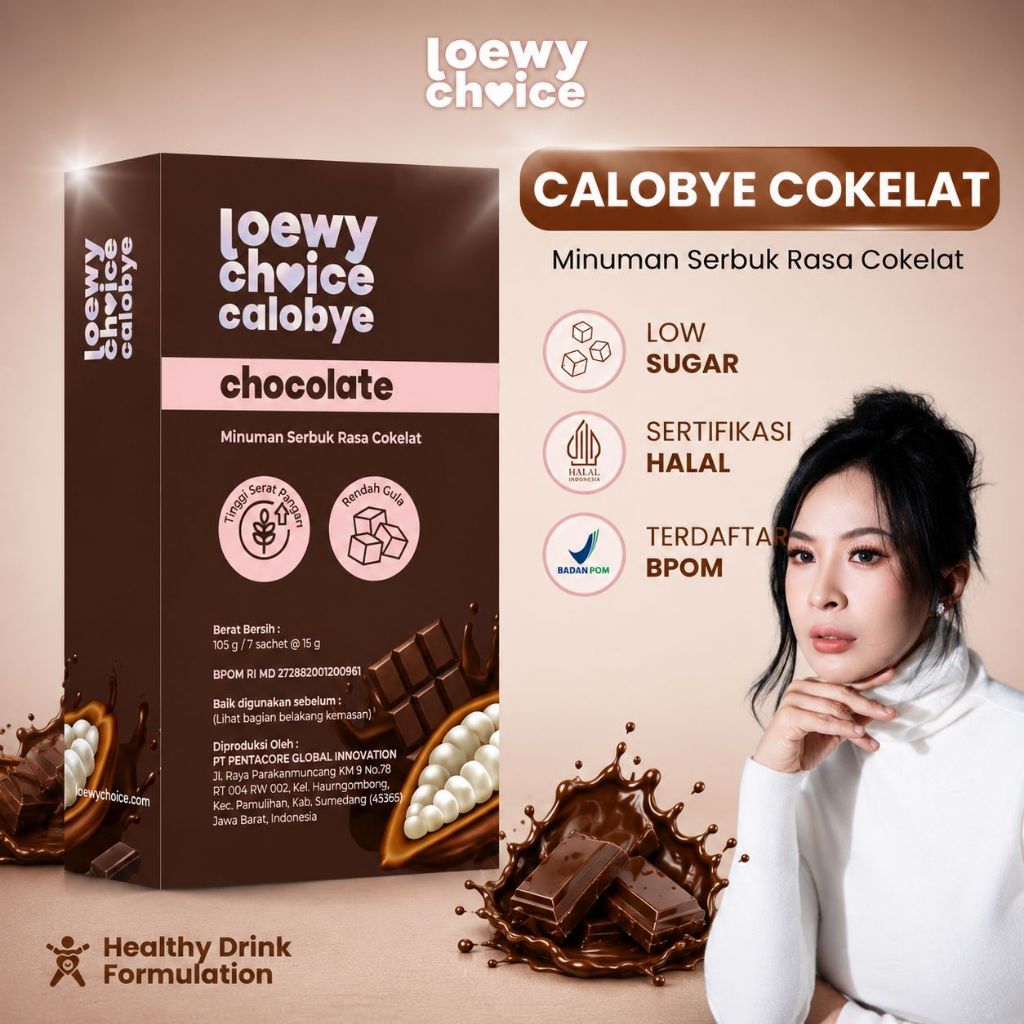 [SPECIAL LIVE LOEWY] LOEWY CHOICE Calobye Drink rasa Coklat