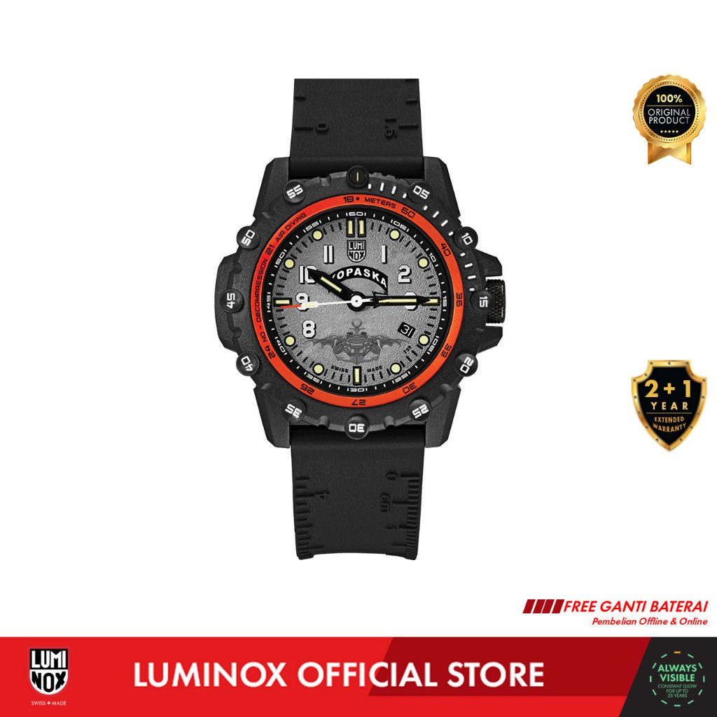 Luminox 3301.KOPASKA, Komando Pasukan Katak Limited Edition, 46 mm - Jam Tangan Pria