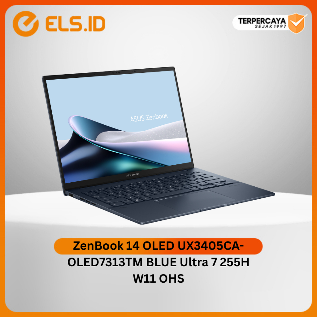 ZenBook 14 OLED UX3405CA-OLED7313TM BLUE Ultra 7 255H W11 OHS