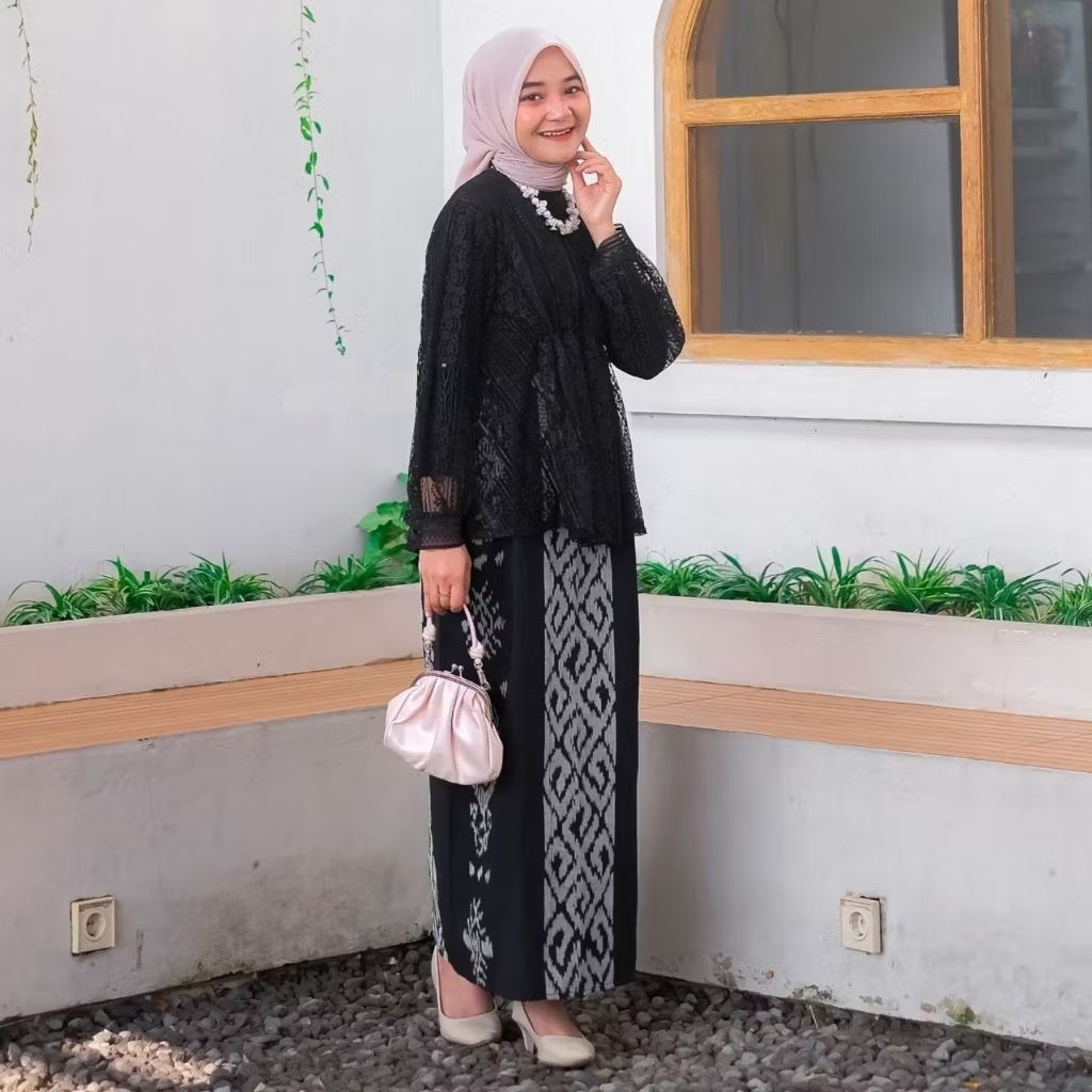 ROK TENUN WANITA - ROK PANJANG TENUN