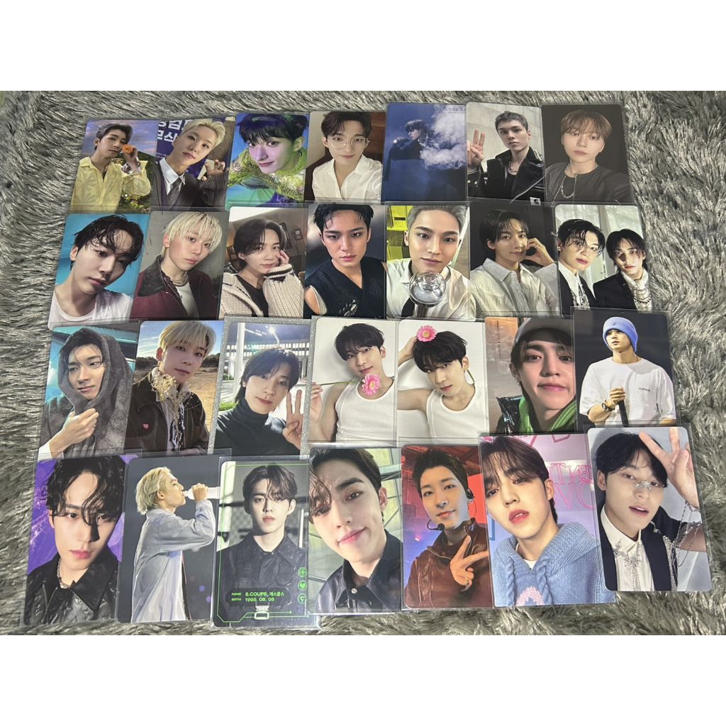 [READY STOCK] PHOTOCARD OFFICIAL SEVENTEEN WONWOO JEONGHAN SEUNGCHEOL LD YZY | BACA DESKRIPSI
