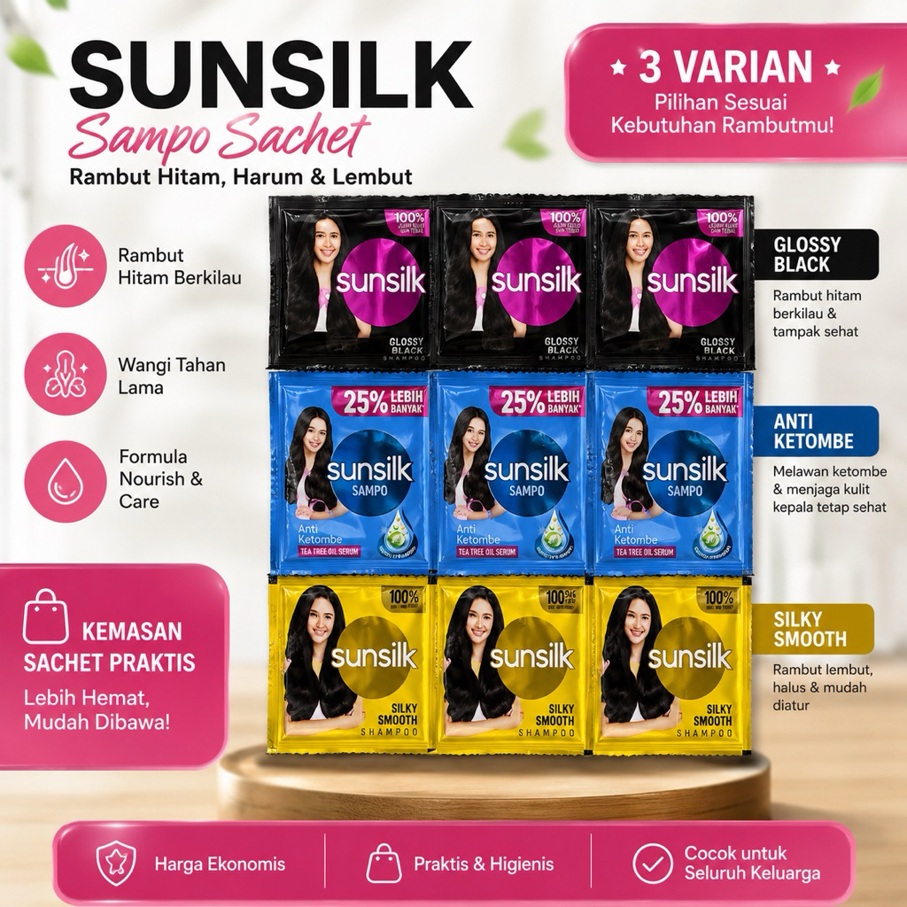 Sunsilk Shampo (sachet) 10ml