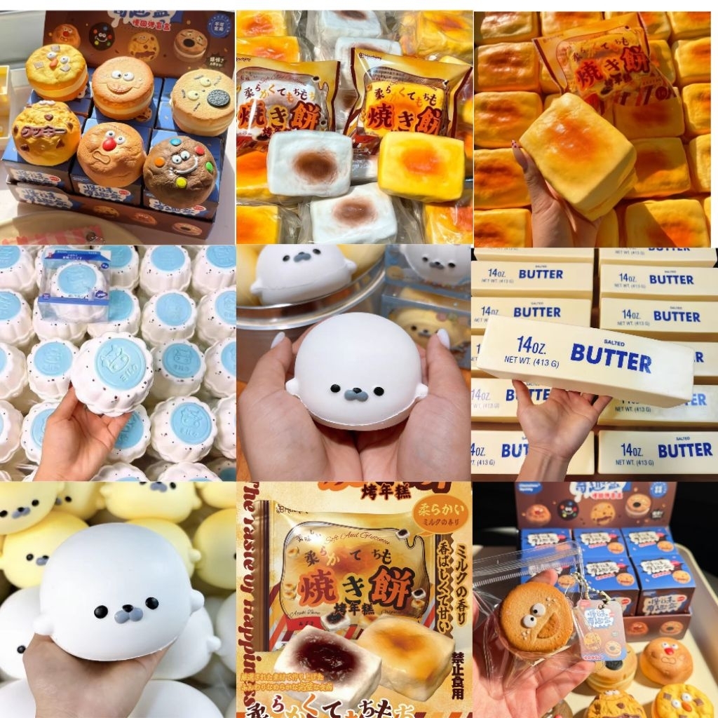 [SQUISHY BOX] Hachimi Squishy Jumbo Butter Squishy Hachimi Squishy Lucu