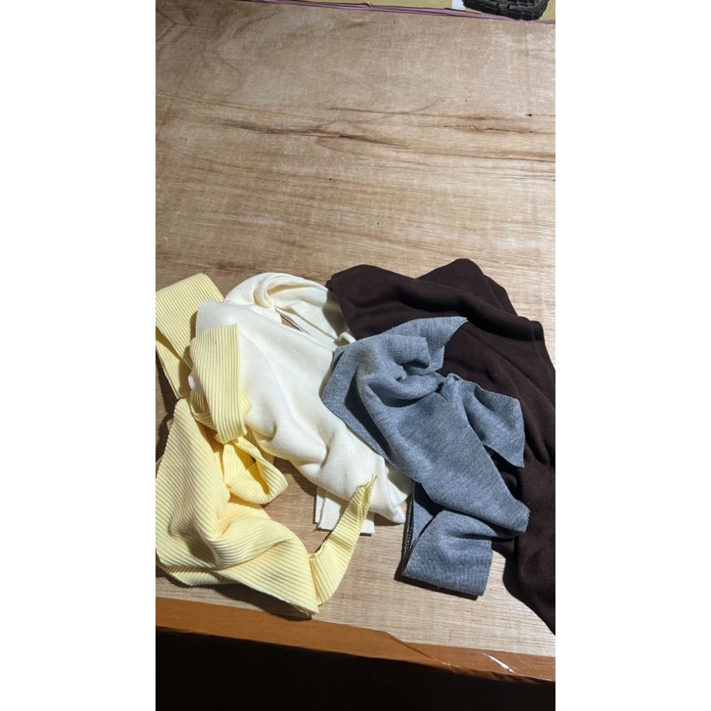 KAIN PERCA SISA PRODUKSI BAHAN KAOS COCOK BUAT LAP ATAU KERAJINAN KESET