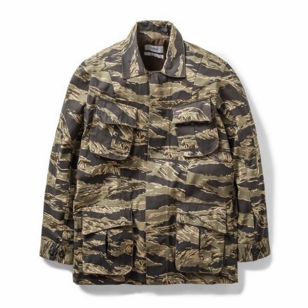 [PRELOVED] Elhaus - Jungle Jacket Tiger Camo Ash Orbis