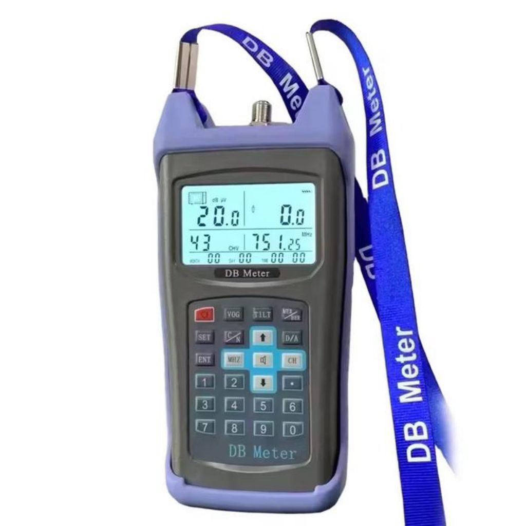 DB meter MS9802Q Digital TV Bidang Kekuatan Meter