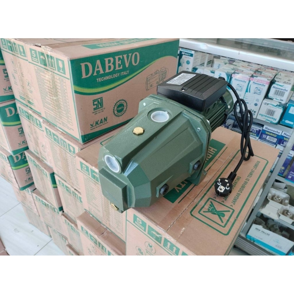 pompa air semi jet pump Dab evo  jet 100 buat kedalaman 11 meter bergaransi
