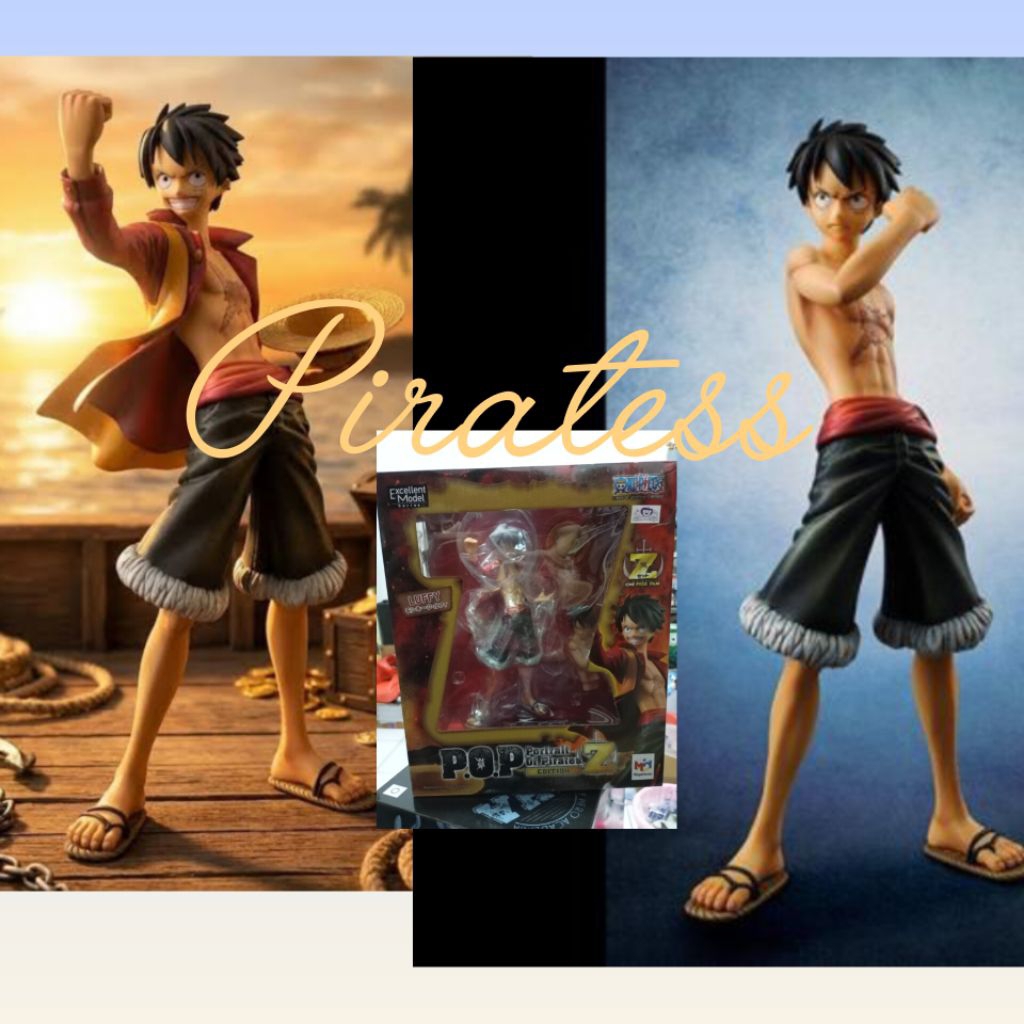 MEGAHOUSE pop / P.O.P Portrait of Pirates One Piece EDITION Z Monkey D. Luffy Figure