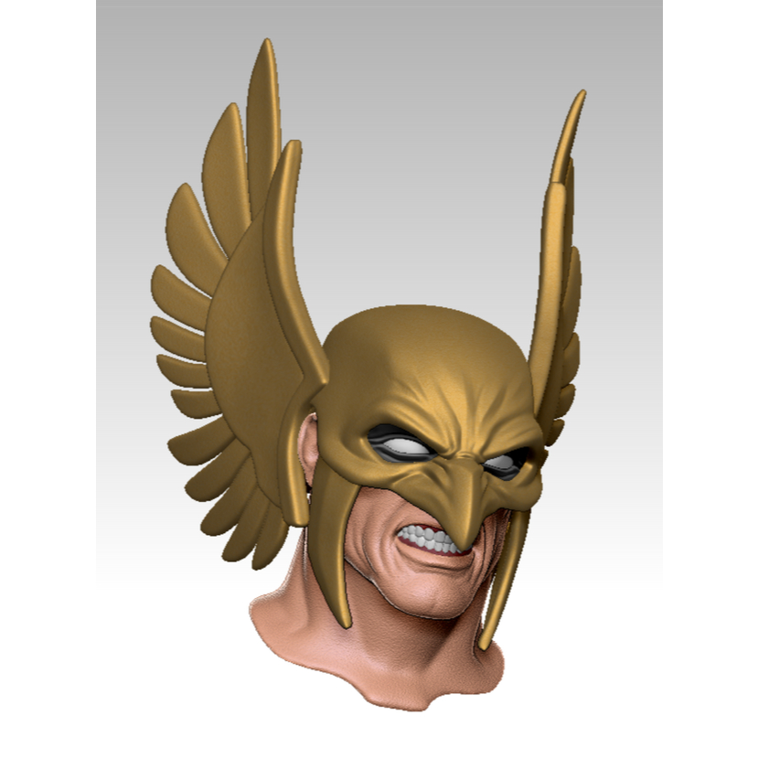 Headsculpt Head HS Hawkman Kitbash Action Figure shf figma Marvel Legends Damtoys Mcfarlane Vtoys No