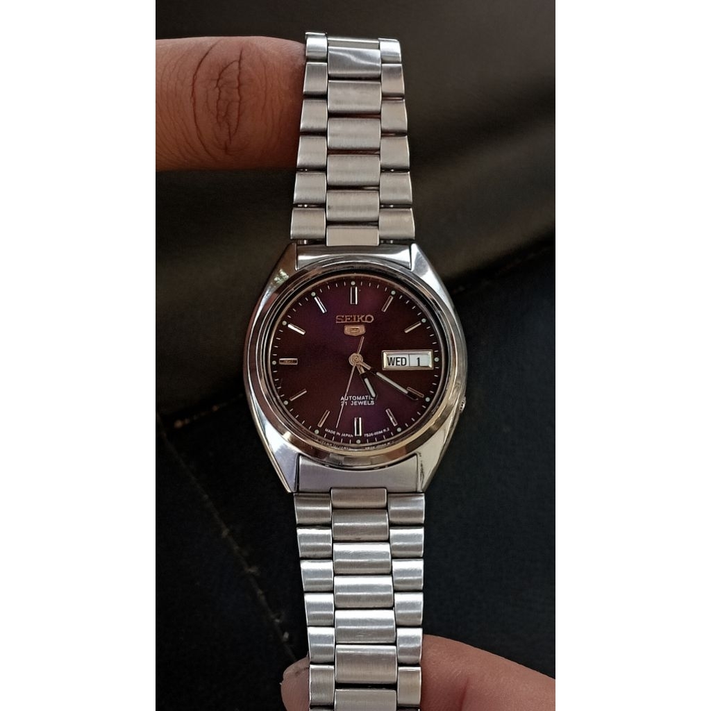 Jam Tangan Seiko 5 Automatic Calliber 7s26 Original