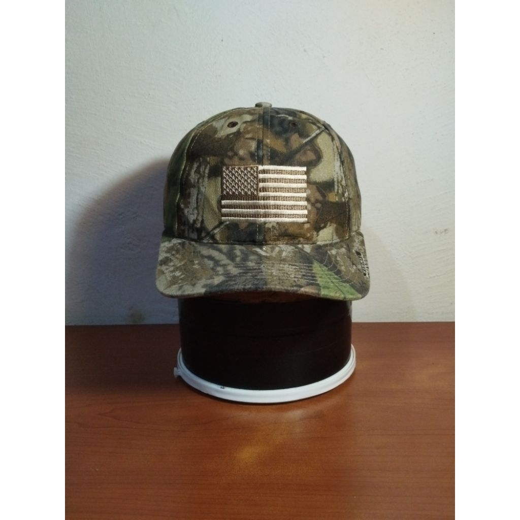 Topi Realtree US Flag Likenew