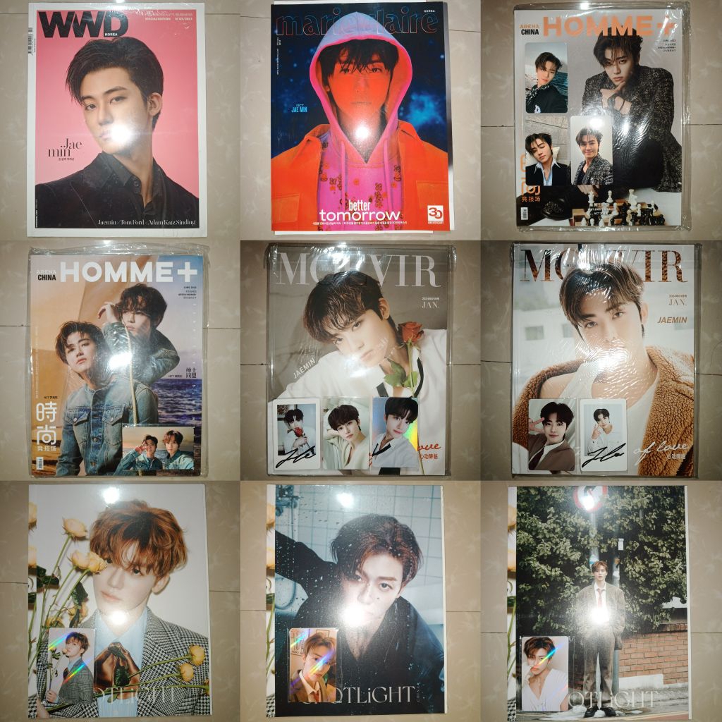 [BACA DESKRIPSI] READY JAEMIN PICTORIAL MAGAZINE MAJALAH + BENEFIT PHOTOCARD (IF ANY) SEALED / UNSEA