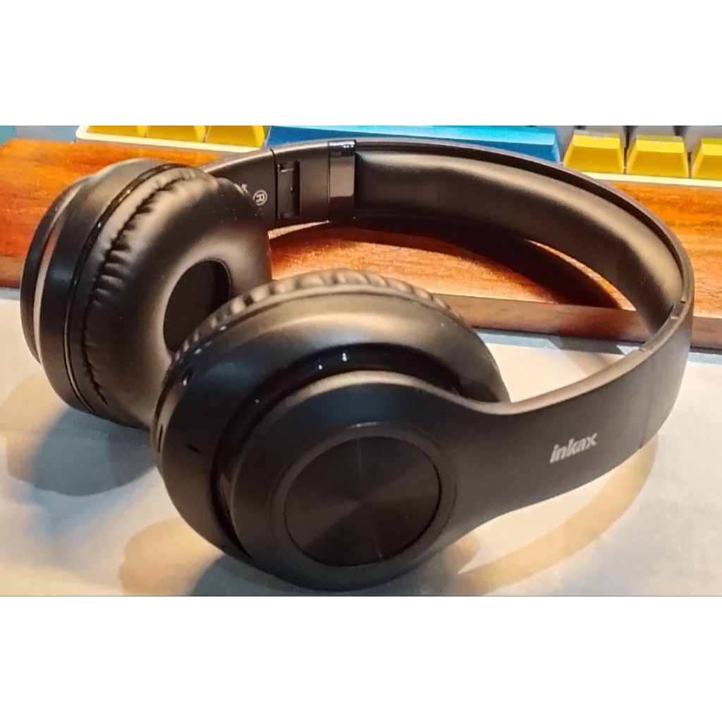 inkax headset second like new mulus banget bass kencang suara ciamik