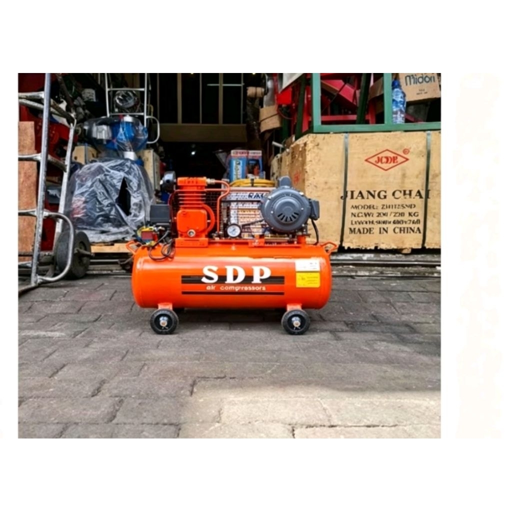 KOMPRESOR DINAMO 1/4HP 30LITER SDP / MESIN KOMPRESOR  1/4HP DINAMO / KOMPRESOR ANGIN SDP