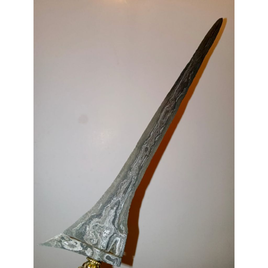 Keris Tilam Upih Pamor Mlinjon (sepuh)