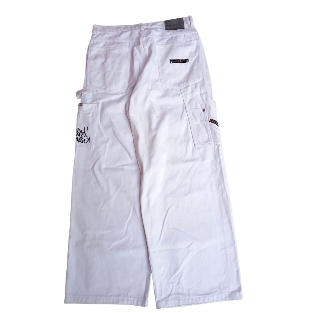 LONGPANTS CARPENTENTER Y2K FREAKY MASSIVE WHT