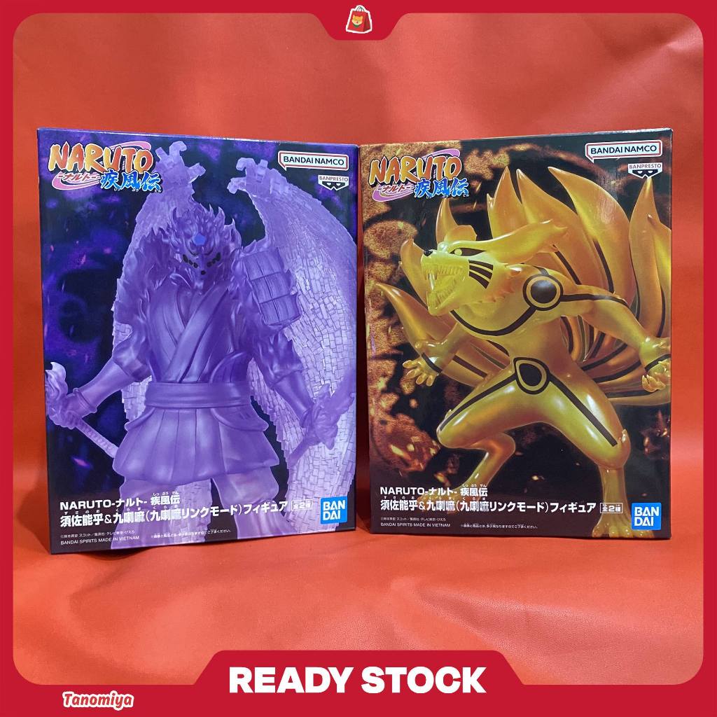[BACKORDER] NARUTO Shippuden Susanoo & Kurama (Kurama Link Mode) Figure