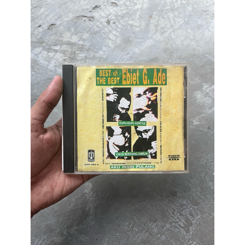 KASET CD EBIT G ADE KUPU KUPU KERTAS