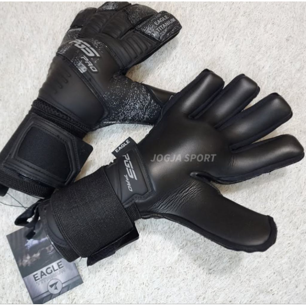 Sarung Tangan PGS Pro Eagle Titanium Black Original